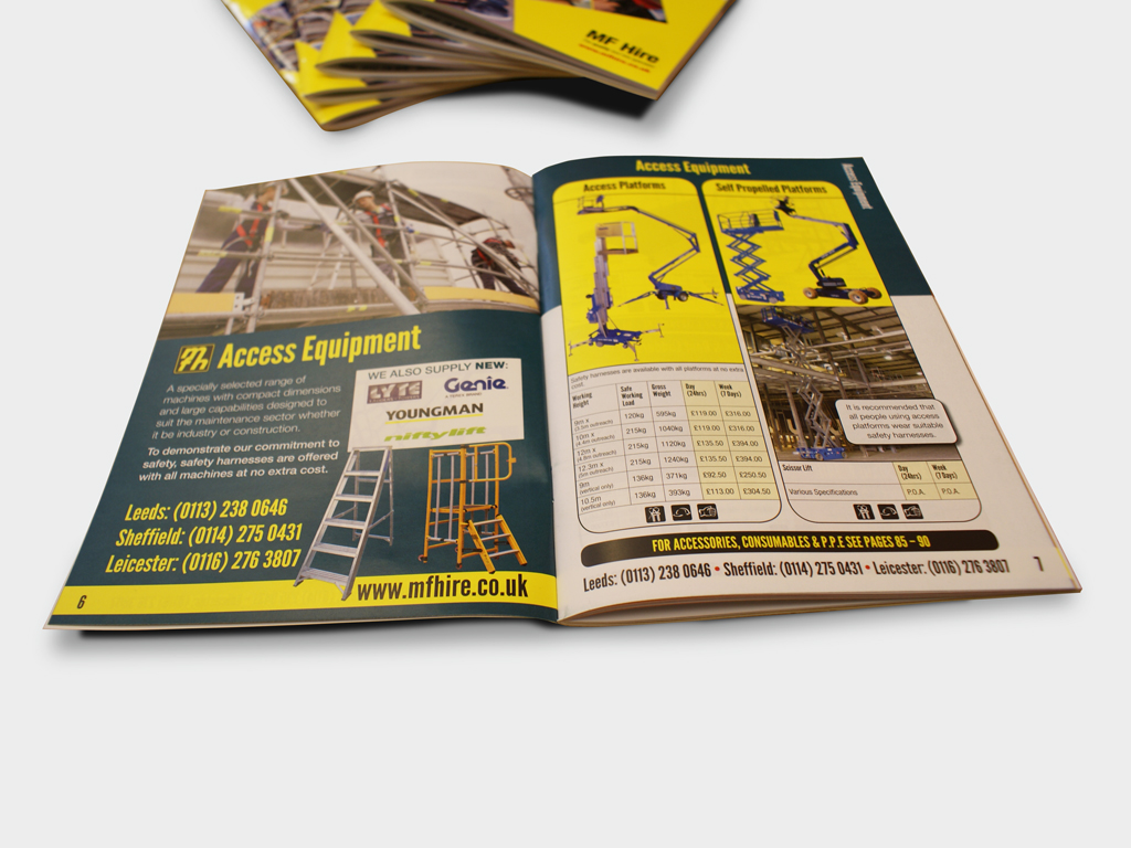 Product catalogue, graphic design, branding, Sheffield, design for print, marketing