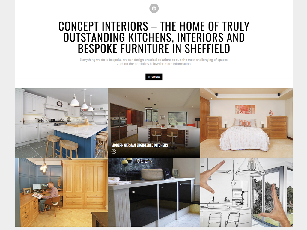 Fully responsive,CMS,website,design,Concept Interiors,Sheffield,Branding,Graphic Design