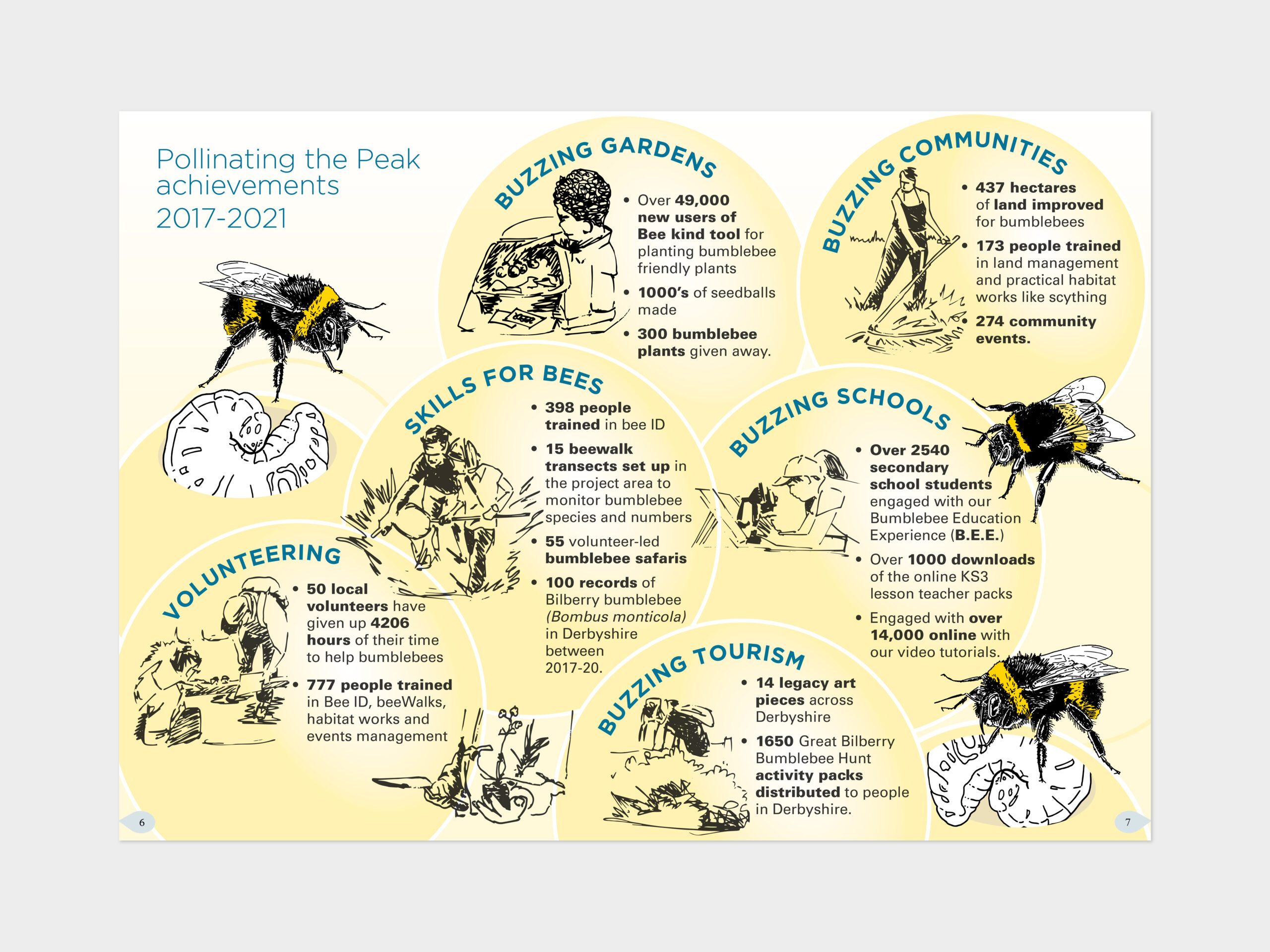 Pollinating the Peak infographic