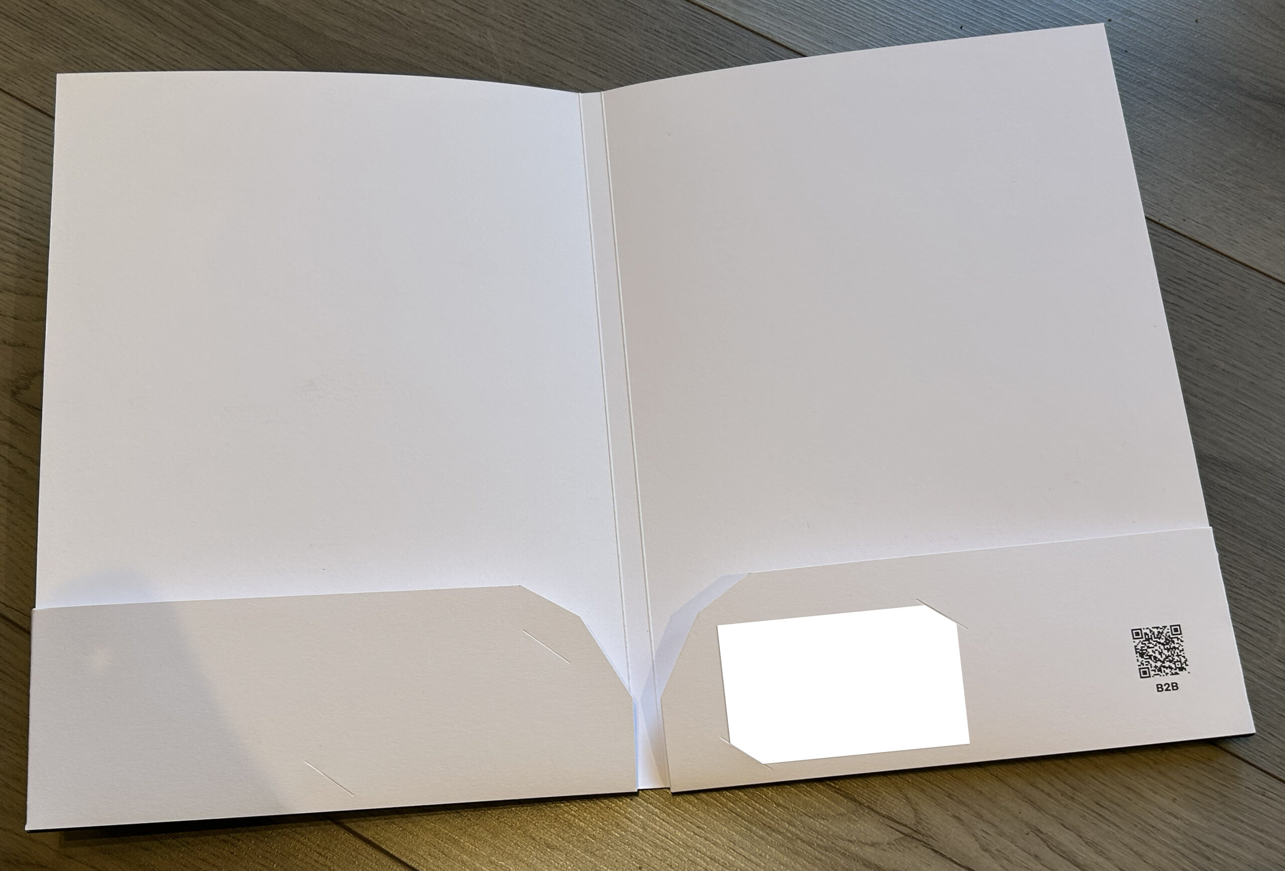 Promo folder design