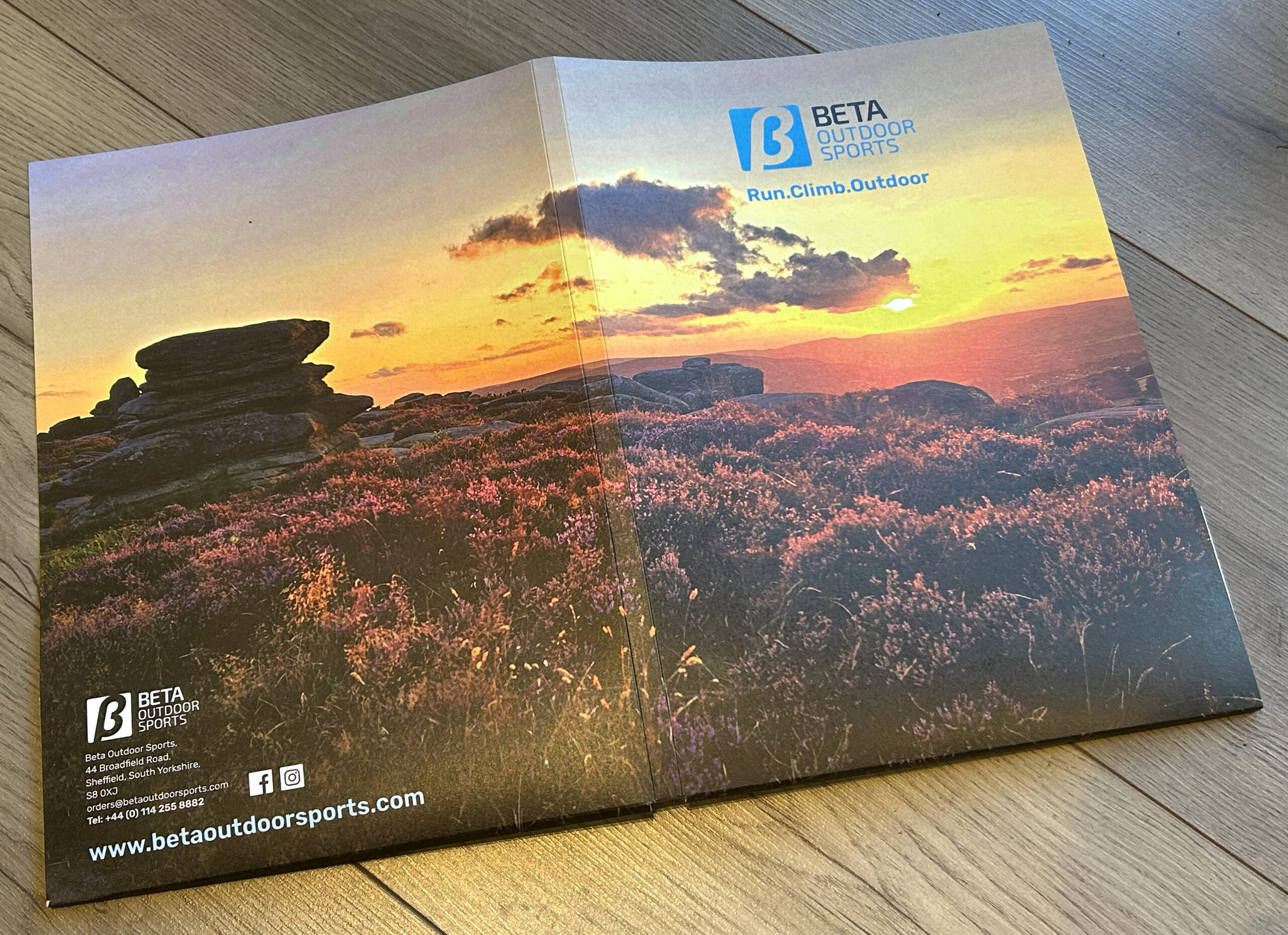 Promo folder design