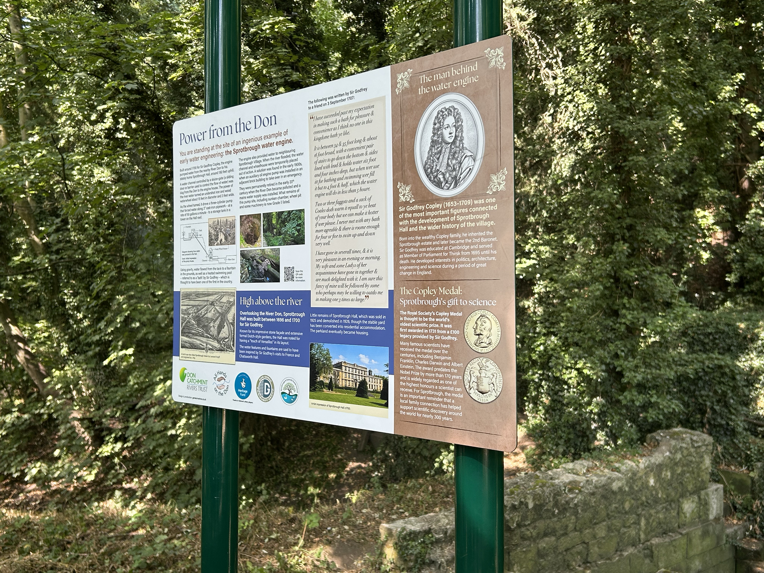Interpretation installation