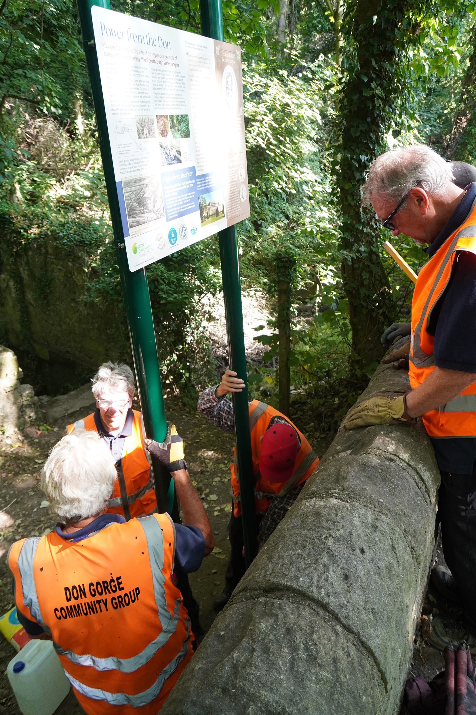 Interpretation installation