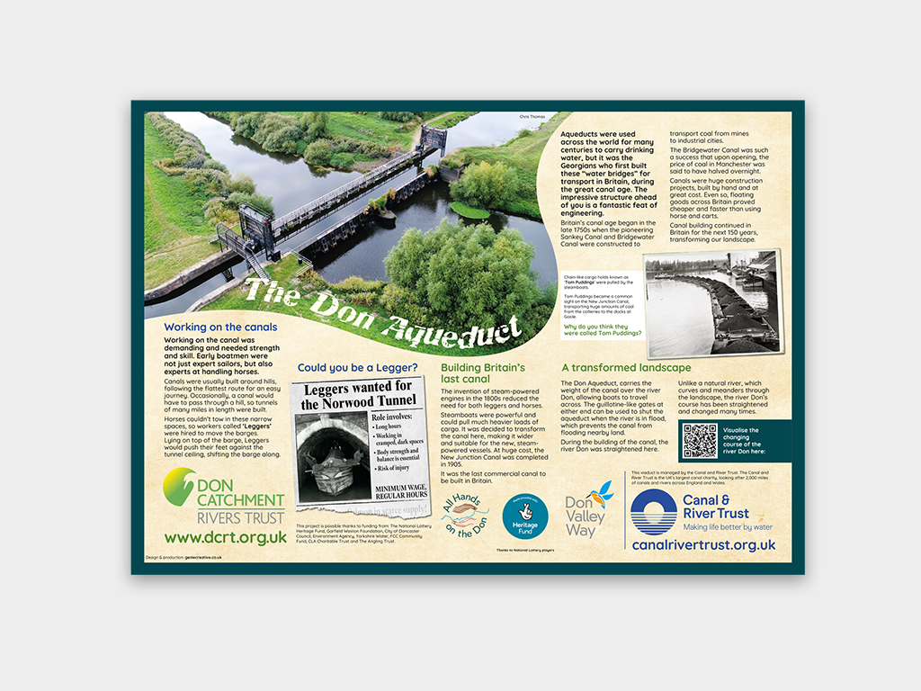 Don Aqueduct Interpretations design