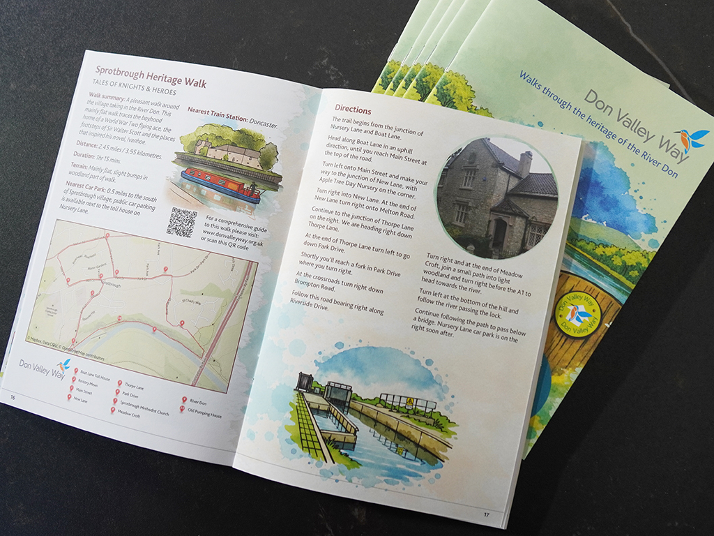 Don Valley Way Walks booklet