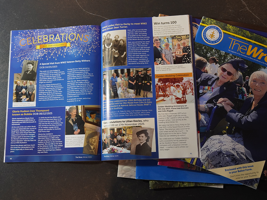 Magazine graphic design